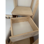 Schublade für ein Bett mit treppe